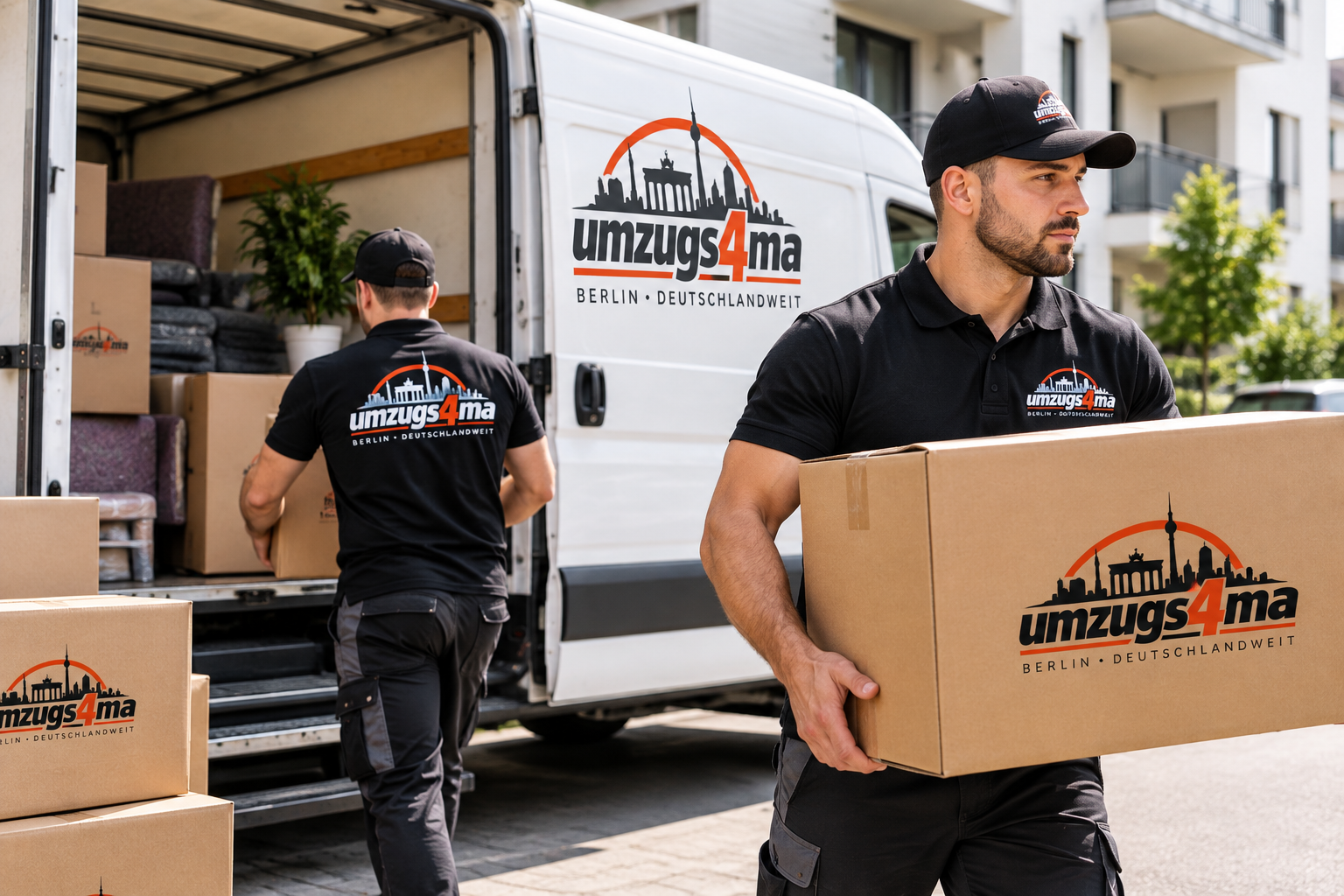 Umzugsfirma in Berlin mit professioneller Umzugs4ma Team